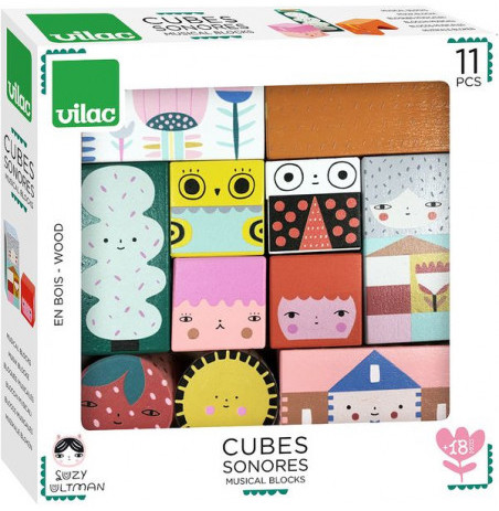 Cubes sonores Suzy Ultman Vilac